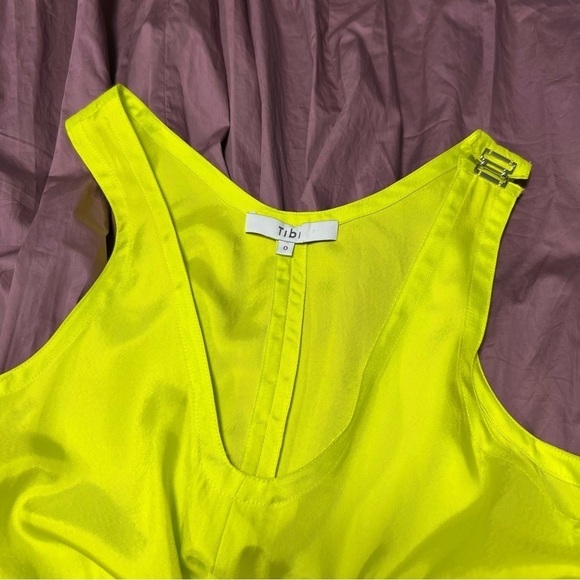 TIBI Cotton Poplin Colorblock Jumpsuit - Picture 6 of 14